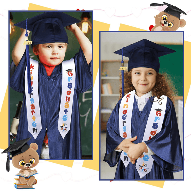 Kids Graduation Hat with Costume
